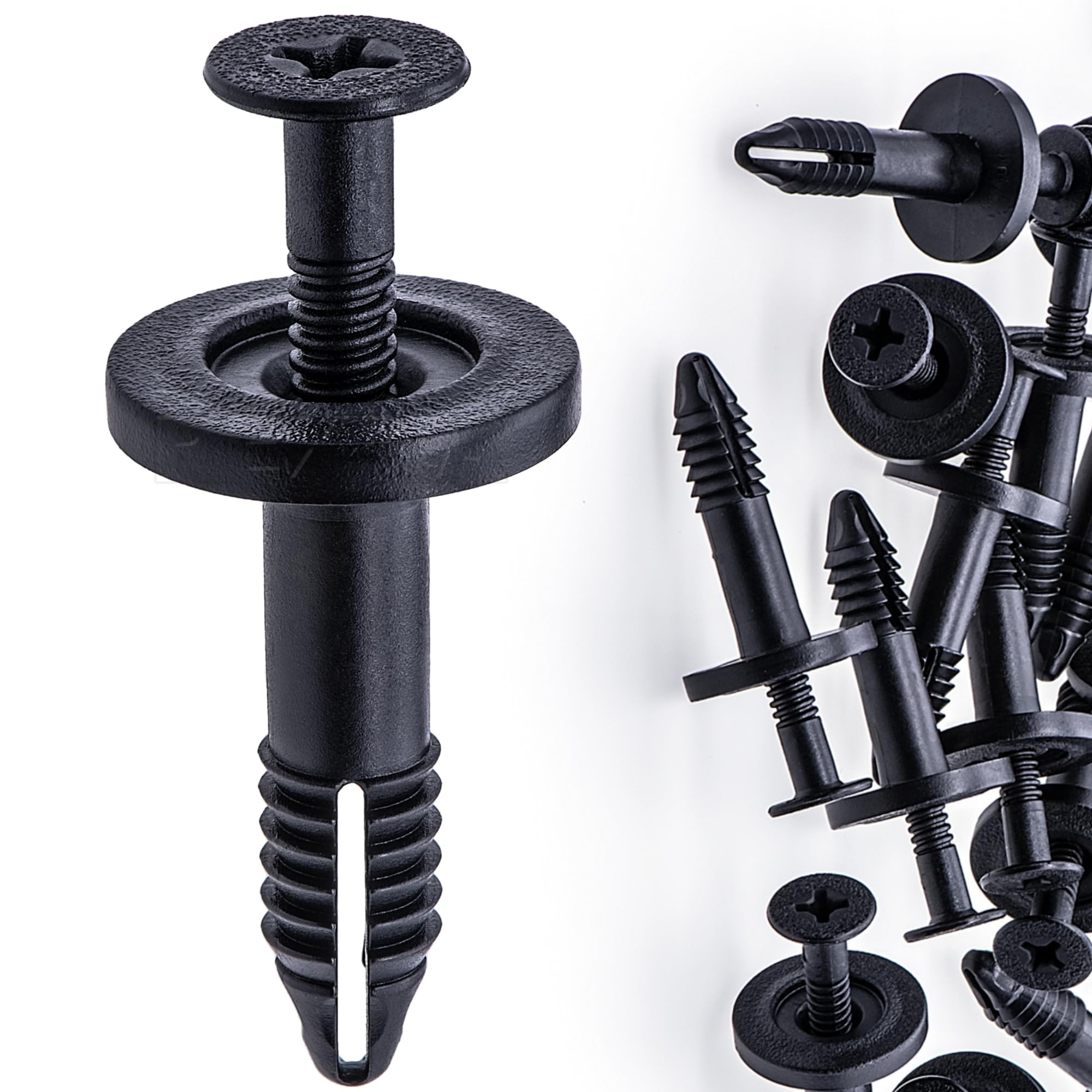 Amazon.com: Rexka 10 pcs Trim Panel Retainer Clips Push Type Rivet